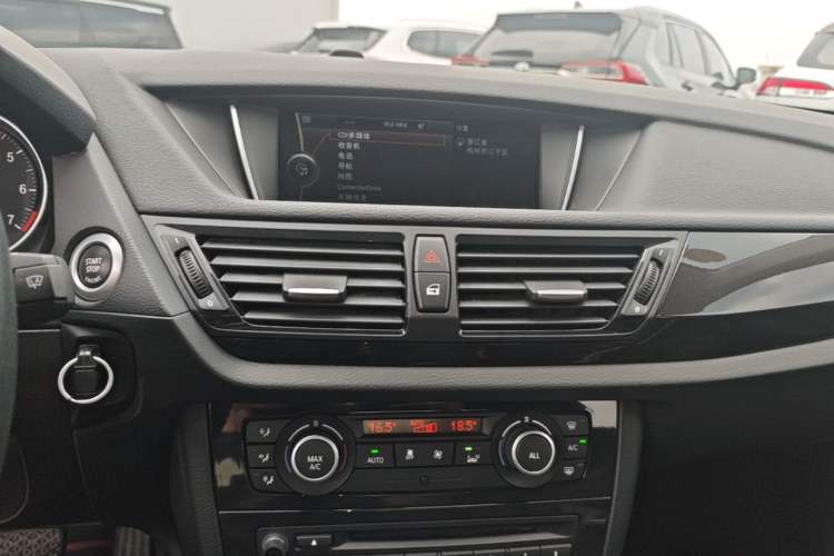 Used BMW X1 2013 sDrive18i Sport Design Package Audio And AC Panel