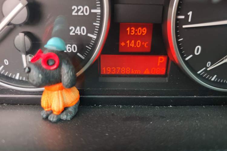 Used BMW X1 2013 sDrive18i Fashion Model Odometer Close Up