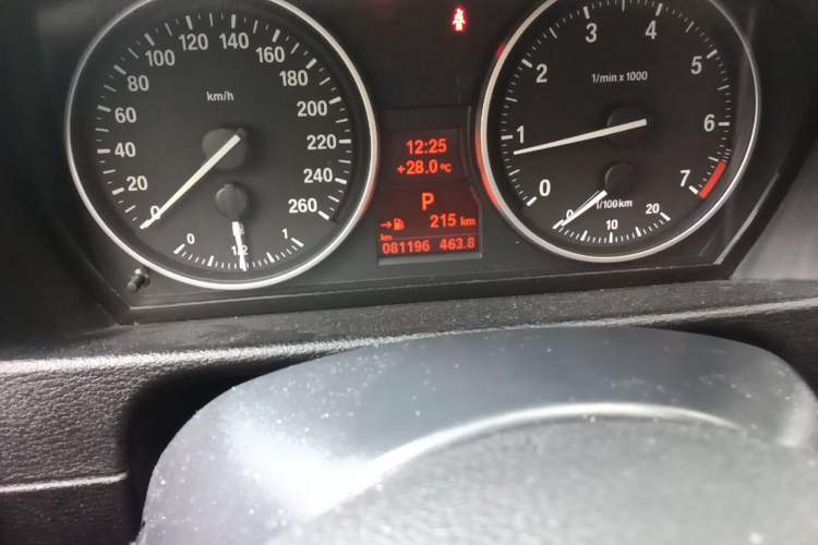 Used BMW X1 2013 xDrive20i X Design Package Odometer Close Up