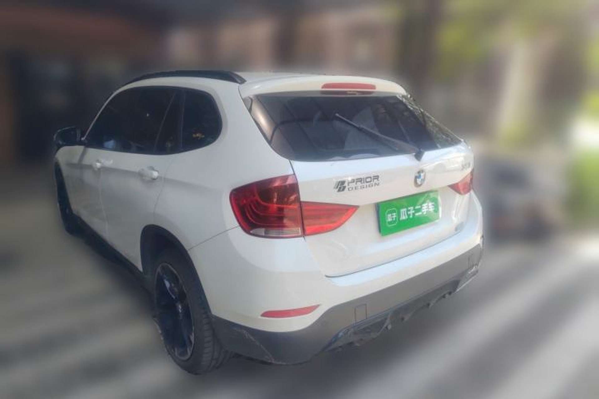 Used BMW X1 2013 sDrive20i Sports Design Package Rear Left 45 Deg
