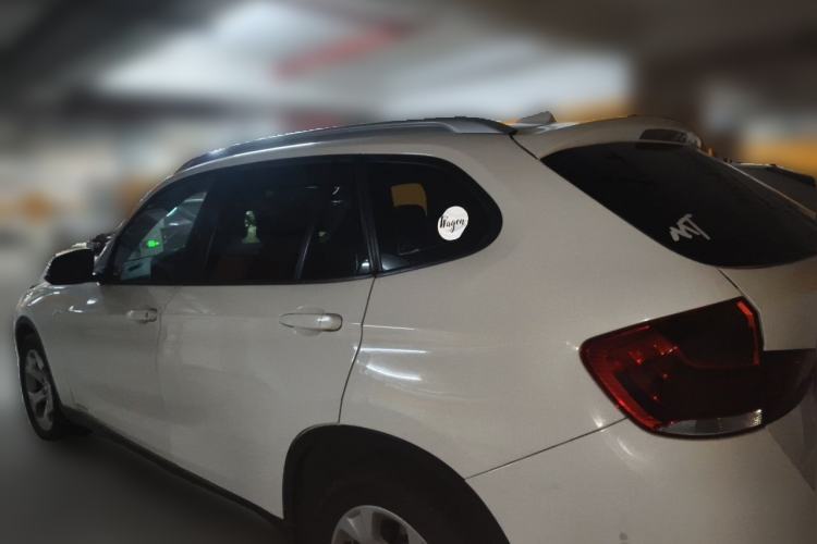 Used BMW X1 2013 sDrive18i manual model Rear Left 45 Deg