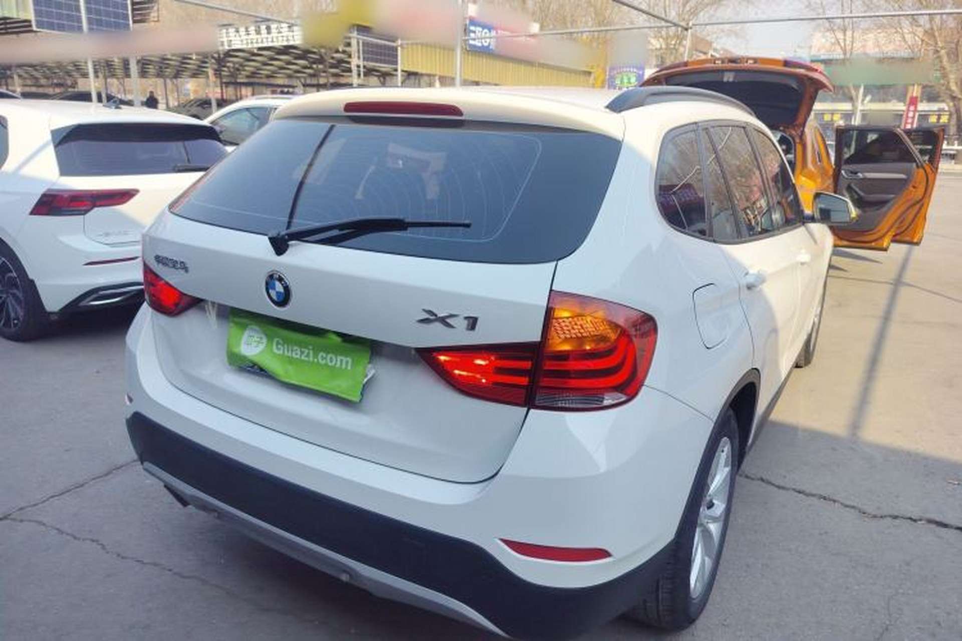 Used BMW X1 2013 sDrive18i Fashion Model Rear Right 45 Deg