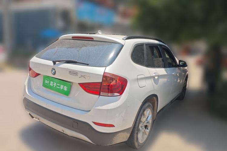Used BMW X1 2013 sDrive18i Leading Model Rear Right 45 Deg