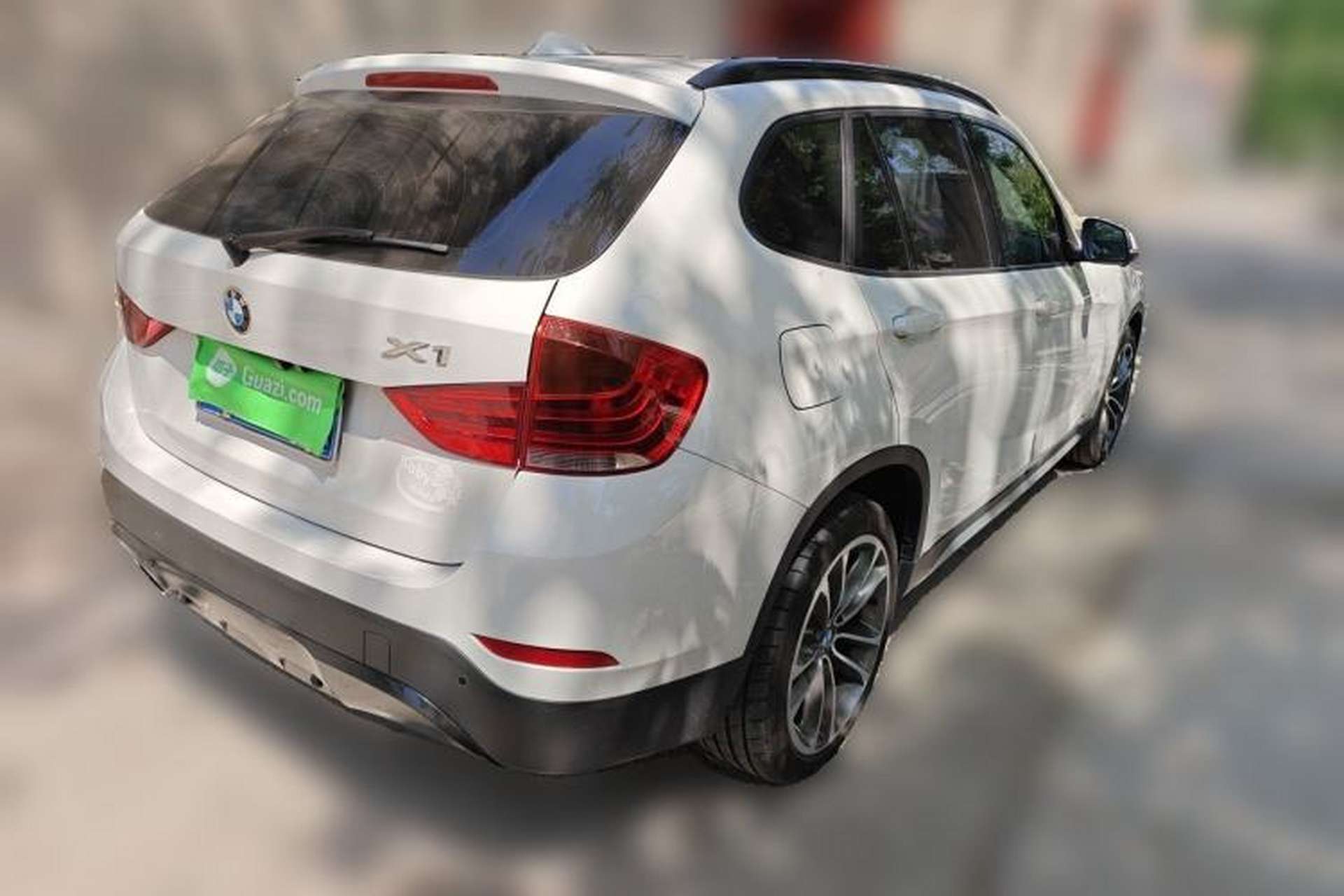 Used BMW X1 2013 sDrive18i Sport Design Package Rear Right 45 Deg