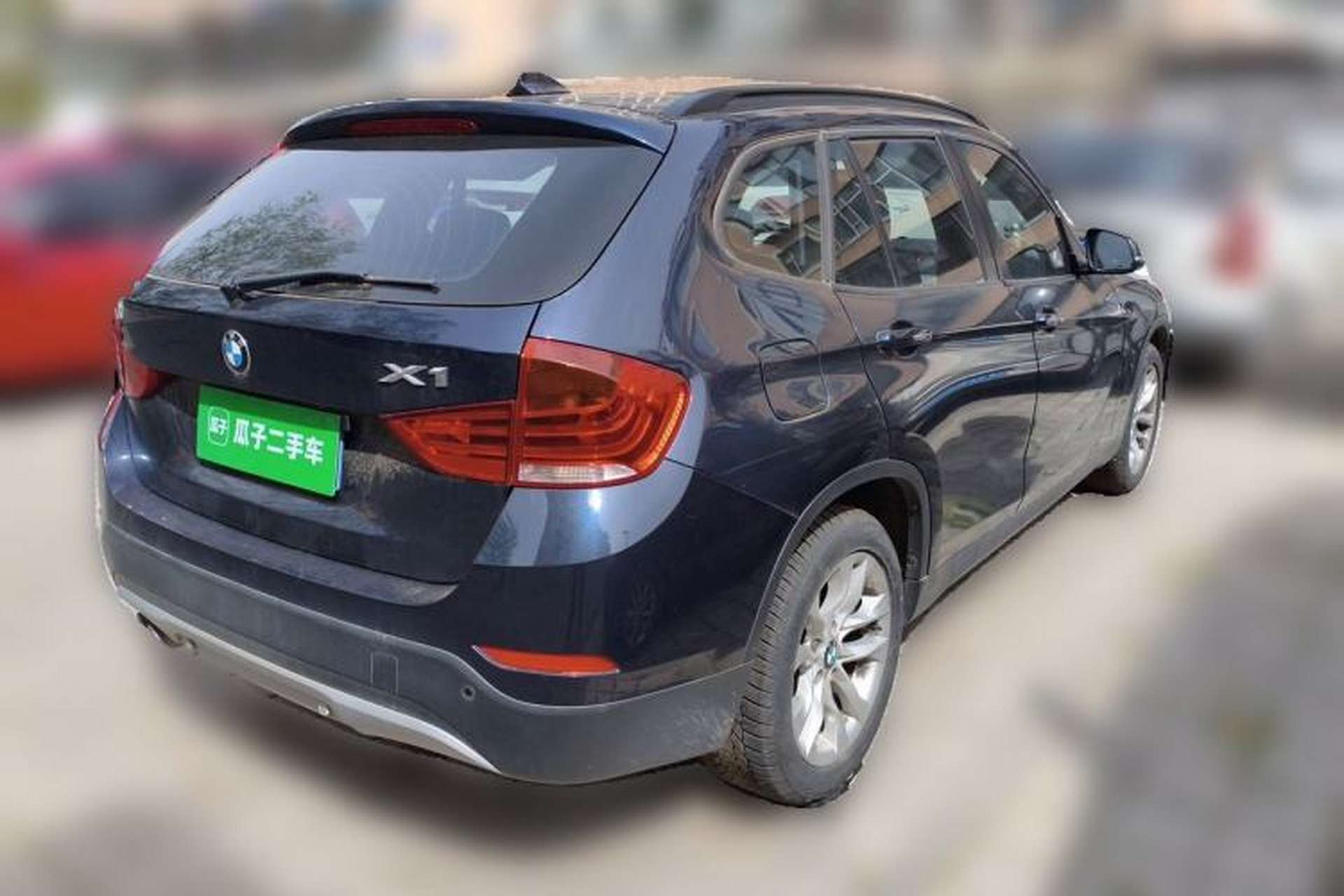 Used BMW X1 2014 sDrive18i Leading Model Rear Right 45 Deg