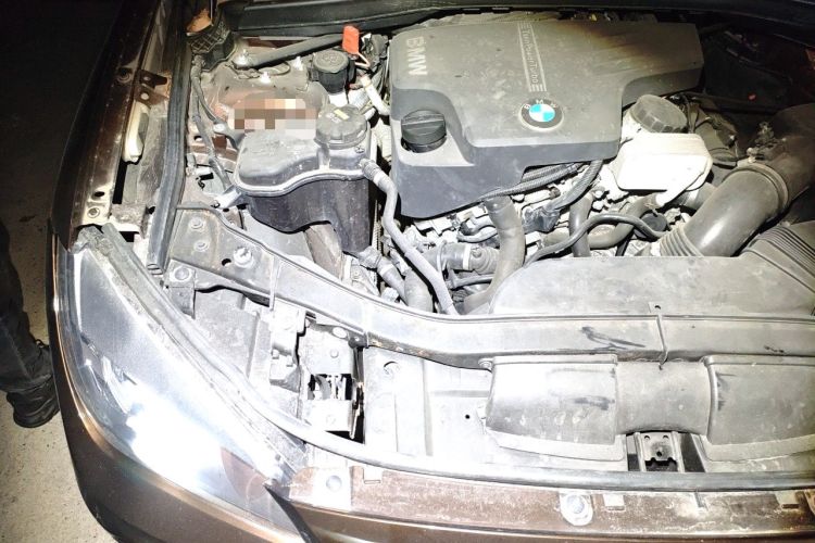 Used BMW X1 2014 sDrive18i Fashion Model Engine Bay Right