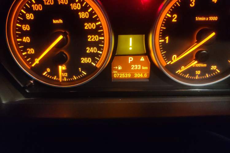 Used BMW X1 2014 xDrive28i X Design Package Odometer Close Up