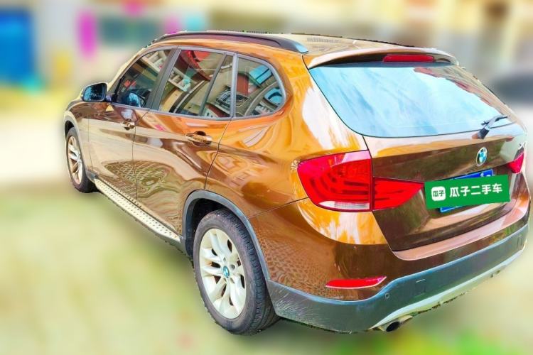 Used BMW X1 2014 sDrive18i Leading Model Rear Left 45 Deg