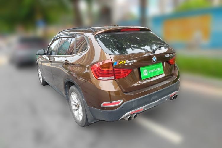 Used BMW X1 2014 sDrive18i Leading Model Rear Left 45 Deg