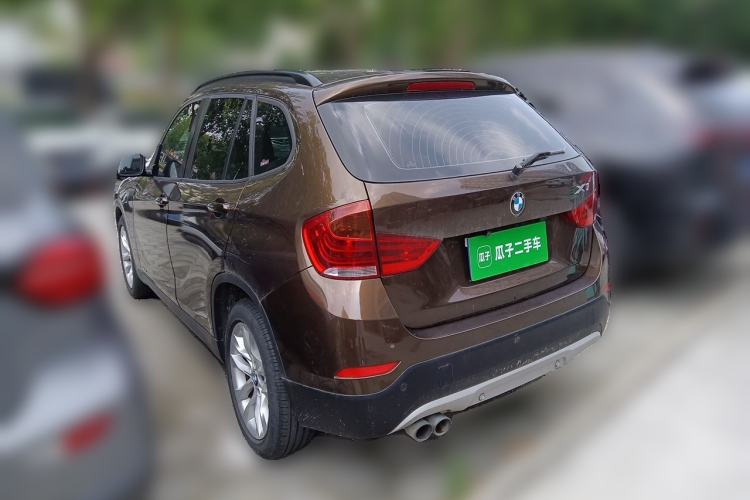 Used BMW X1 2014 sDrive18i Leading Model Rear Left 45 Deg