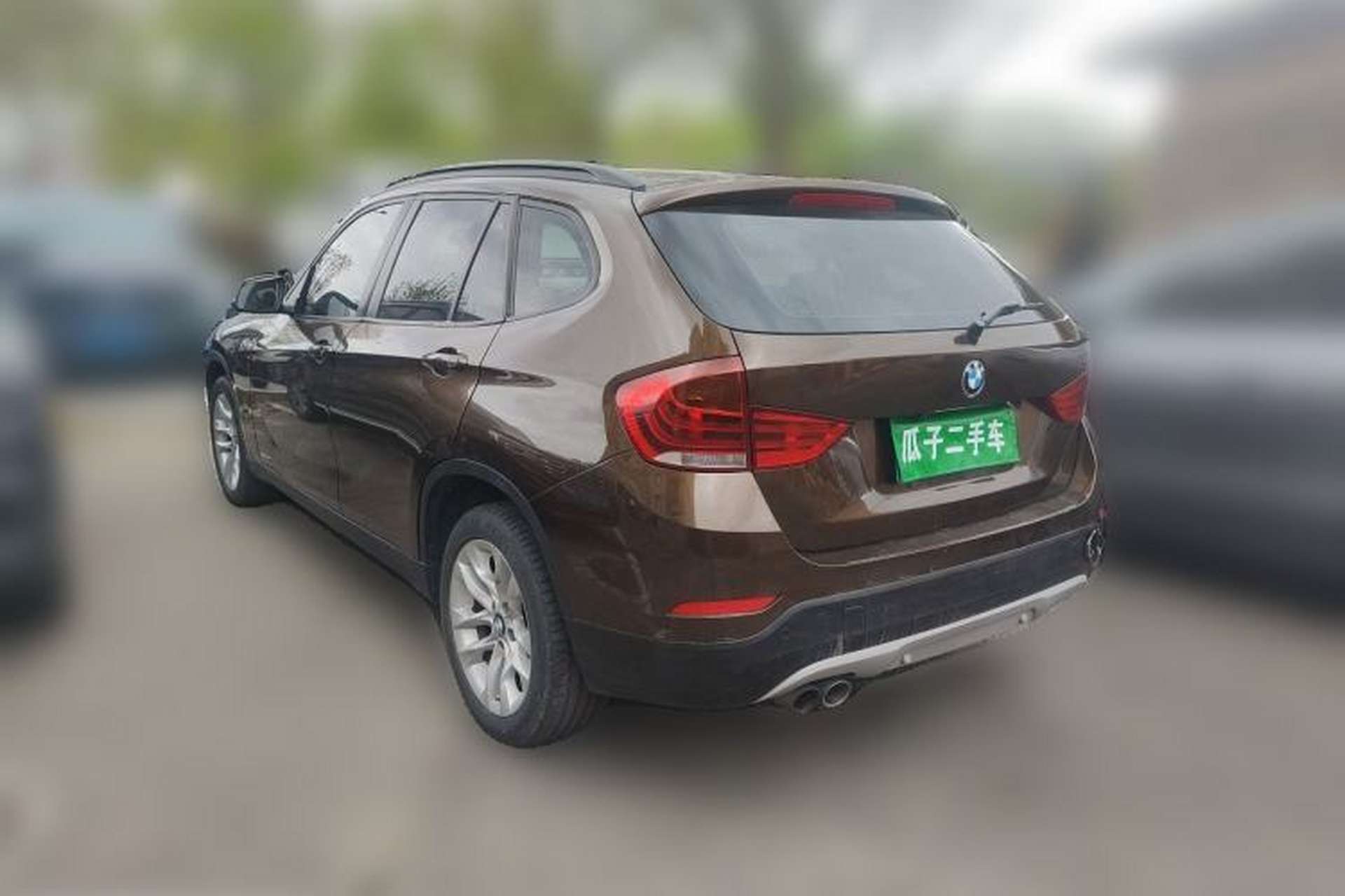 Used BMW X1 2014 sDrive18i Leading Model Rear Left 45 Deg