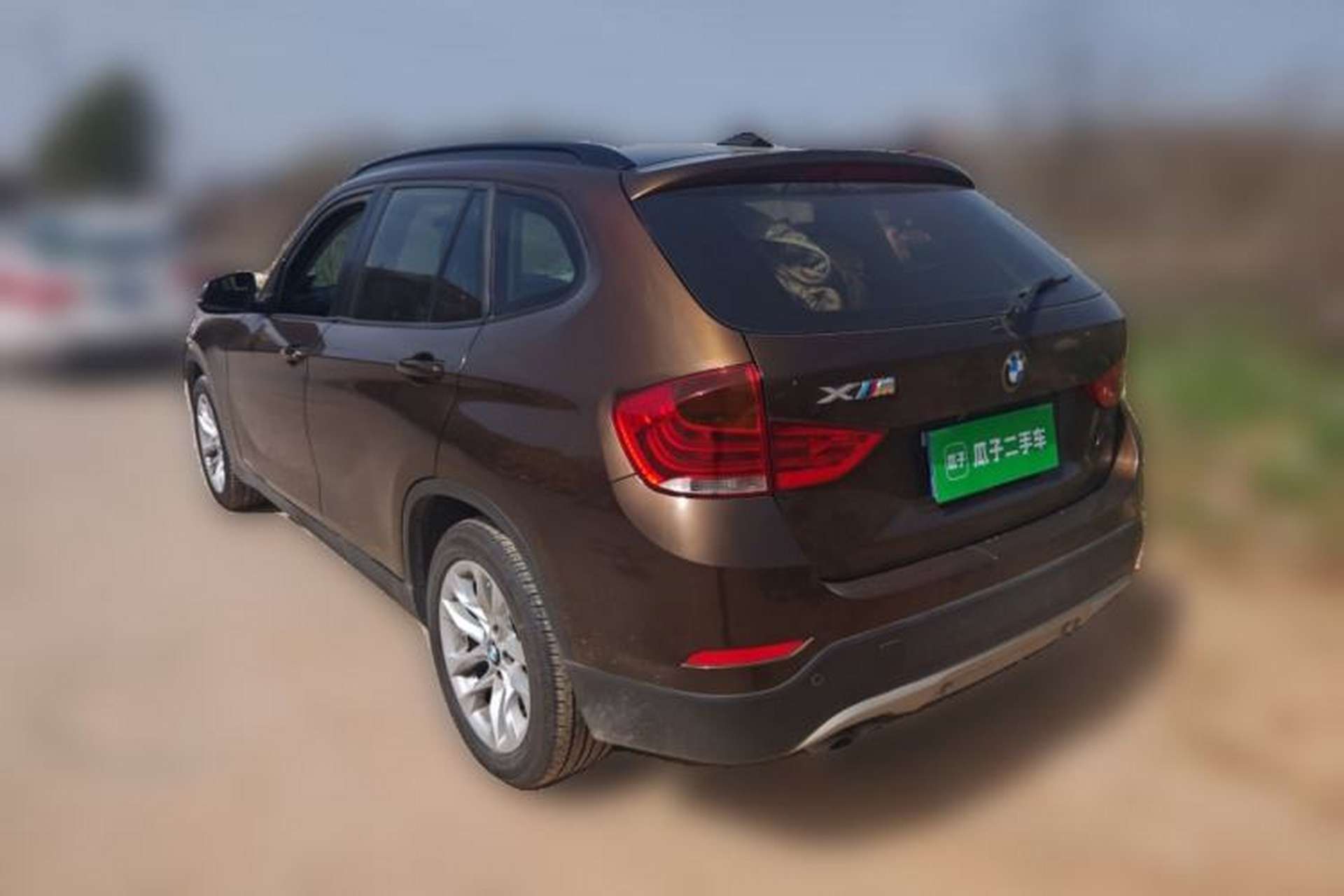 Used BMW X1 2014 sDrive18i Leading Model Rear Left 45 Deg