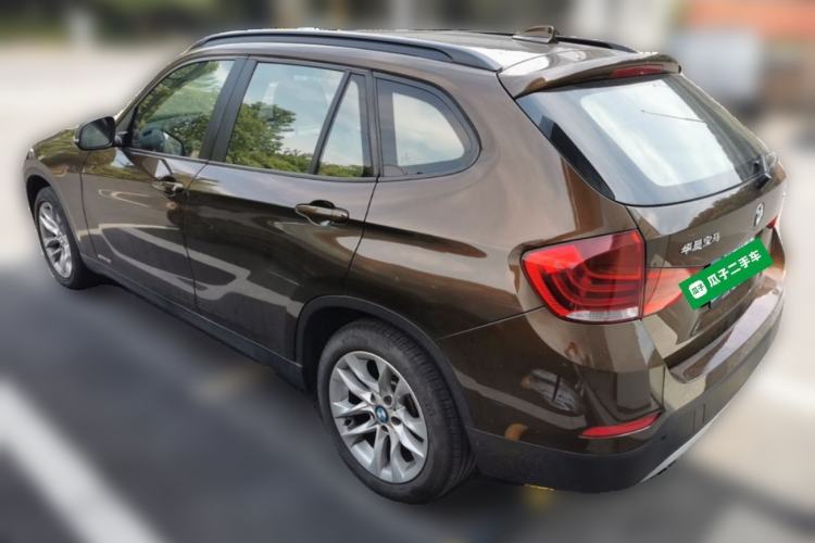 Used BMW X1 2014 sDrive18i Leading Model Rear Left 45 Deg