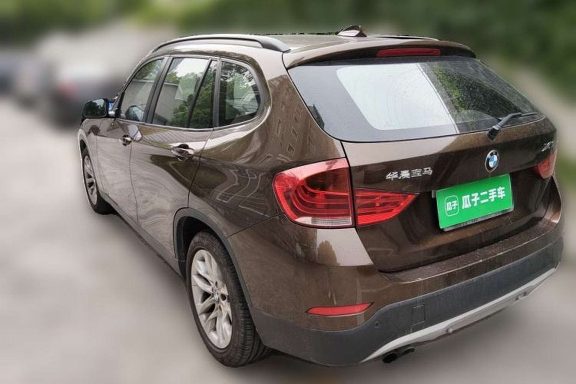 Used BMW X1 2014 sDrive18i Leading Model Rear Left 45 Deg