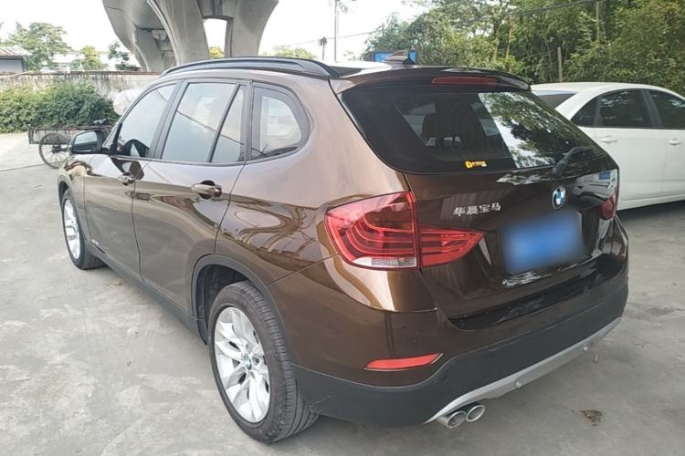Used BMW X1 2014 sDrive18i Leading Model Rear Left 45 Deg