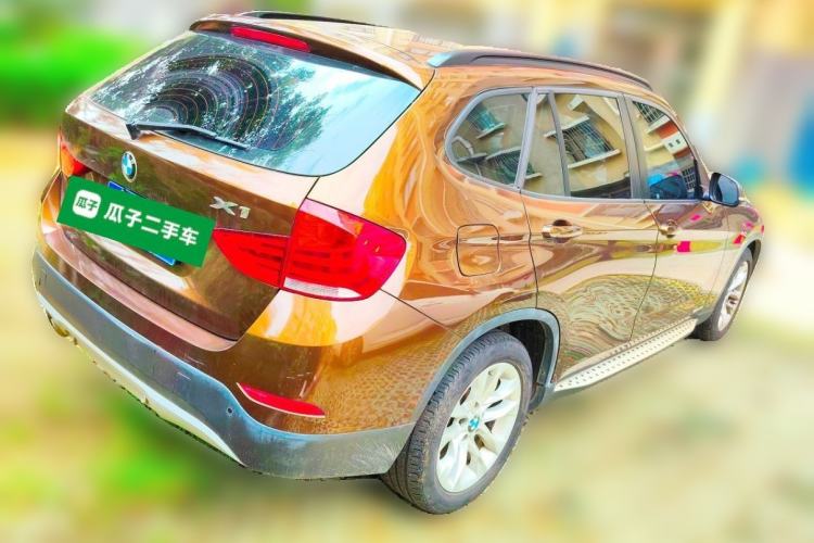 Used BMW X1 2014 sDrive18i Leading Model Rear Right 45 Deg