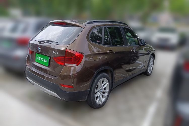 Used BMW X1 2014 sDrive18i Leading Model Rear Right 45 Deg