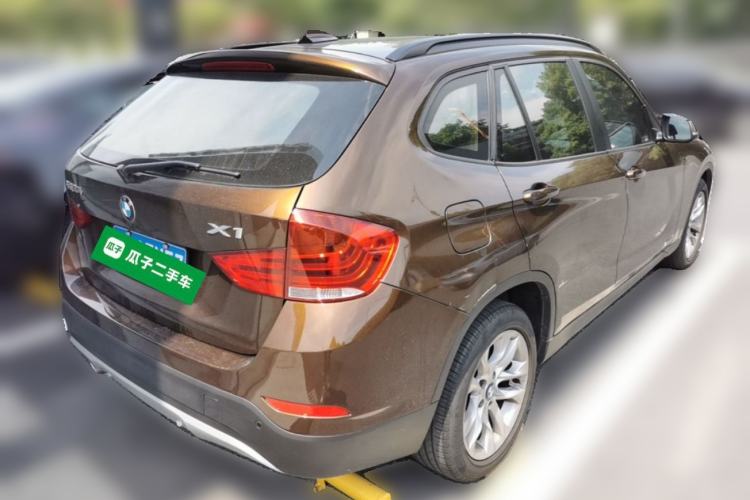 Used BMW X1 2014 sDrive18i Leading Model Rear Right 45 Deg