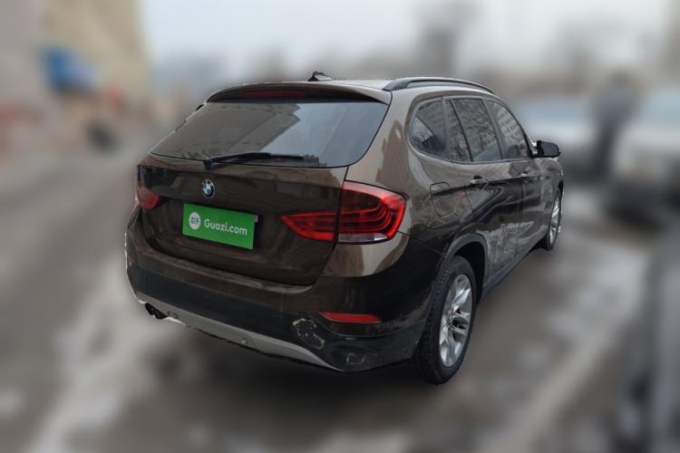 Used BMW X1 2014 sDrive18i Leading Model Rear Right 45 Deg