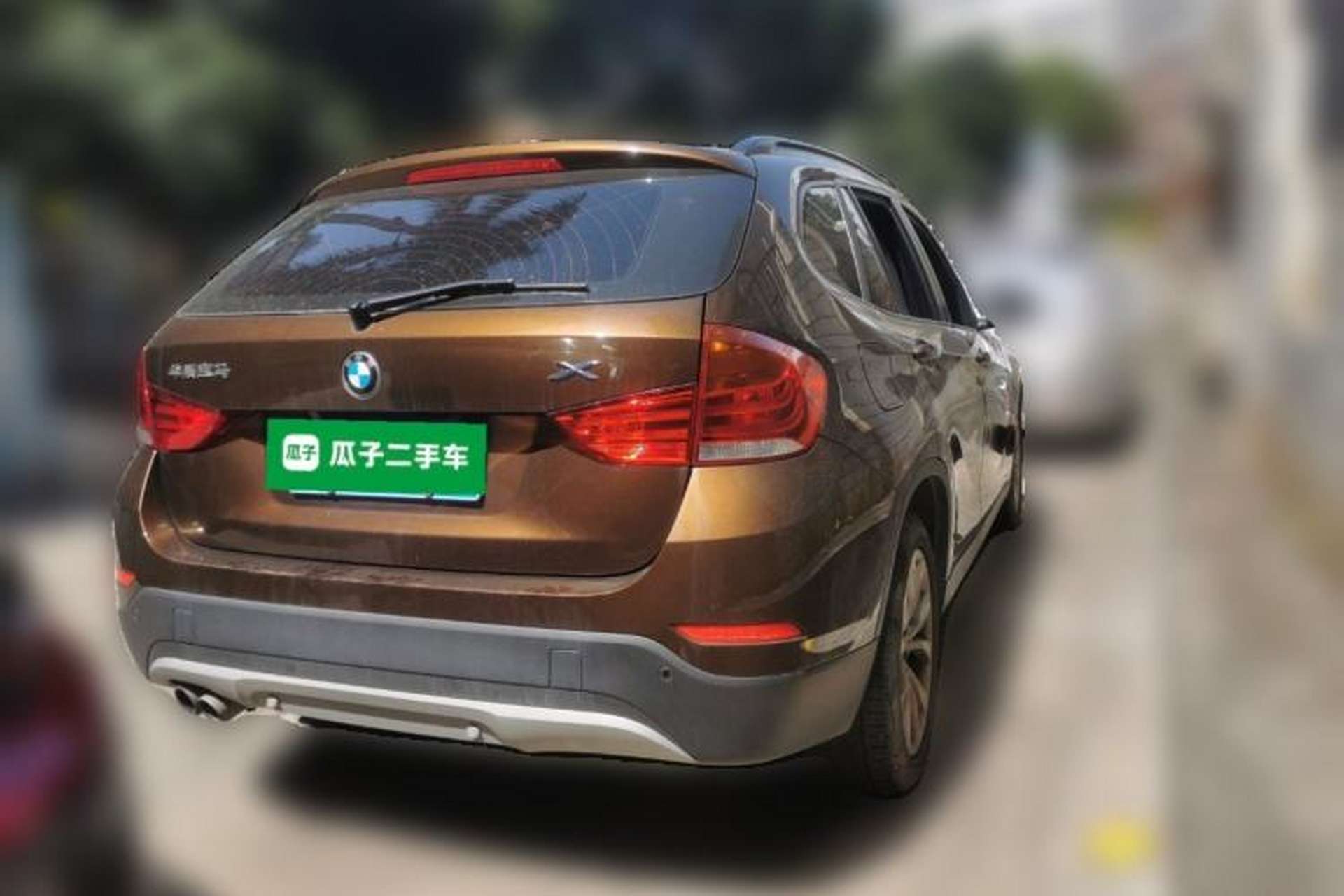 Used BMW X1 2014 sDrive18i Fashion Model Rear Right 45 Deg