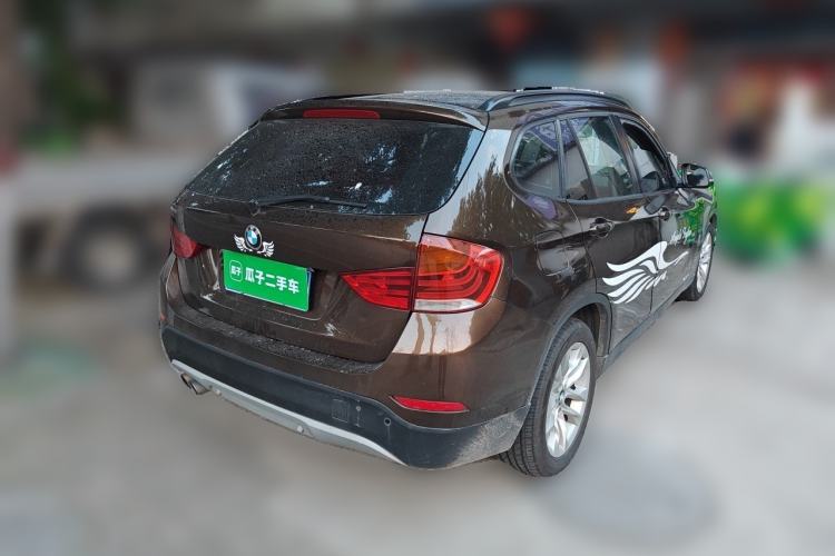 Used BMW X1 2014 sDrive18i Fashion Model Rear Right 45 Deg