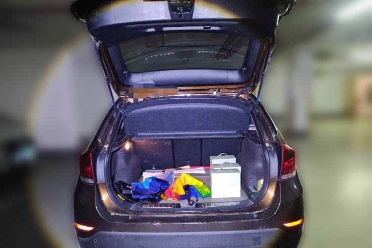 Used BMW X1 2014 sDrive18i Fashion Model Trunk