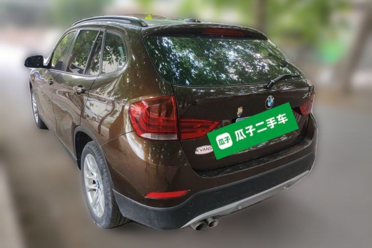 Used BMW X1 2014 sDrive18i Leading Model Rear Left 45 Deg