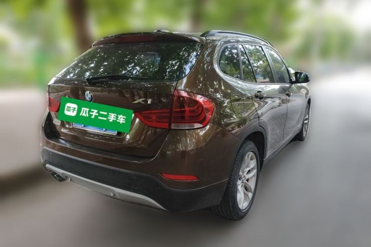 Used BMW X1 2014 sDrive18i Leading Model Rear Right 45 Deg