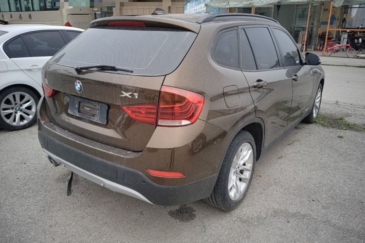 Used BMW X1 2014 sDrive18i Leading Model Rear Right 45 Deg