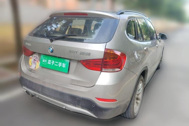 Used BMW X1 2014 sDrive18i Leading Model Rear Right 45 Deg