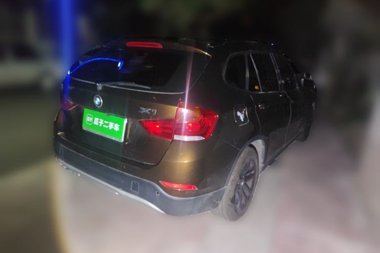 Used BMW X1 2014 sDrive18i Leading Model Rear Right 45 Deg