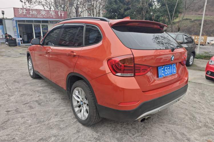 Used BMW X1 2014 sDrive18i Leading Model Rear Left 45 Deg
