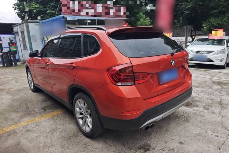 Used BMW X1 2014 sDrive18i Leading Model Rear Left 45 Deg