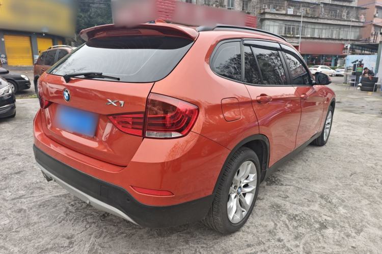 Used BMW X1 2014 sDrive18i Leading Model Rear Right 45 Deg