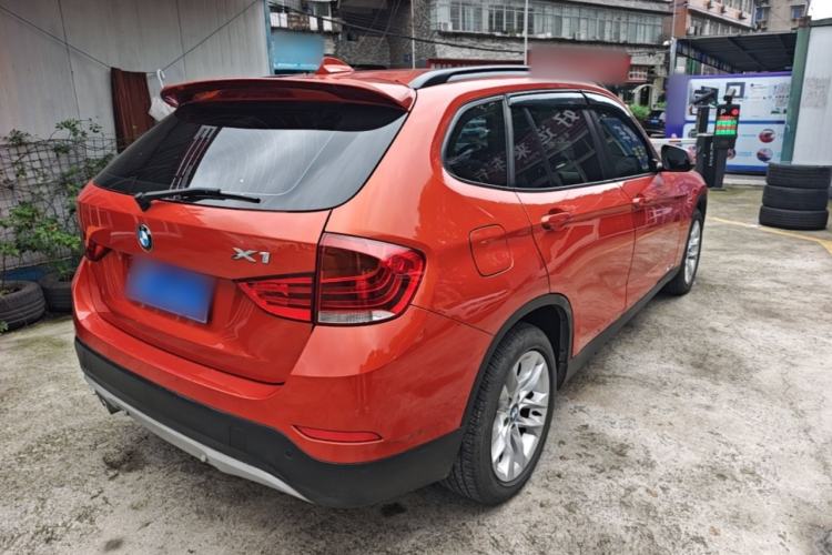 Used BMW X1 2014 sDrive18i Leading Model Rear Right 45 Deg