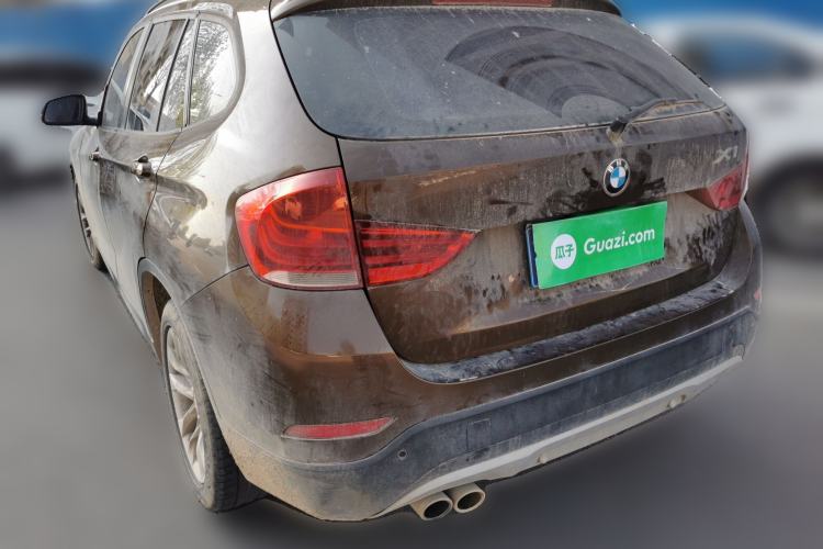 Used BMW X1 2014 sDrive18i Leading Model Rear Left 45 Deg