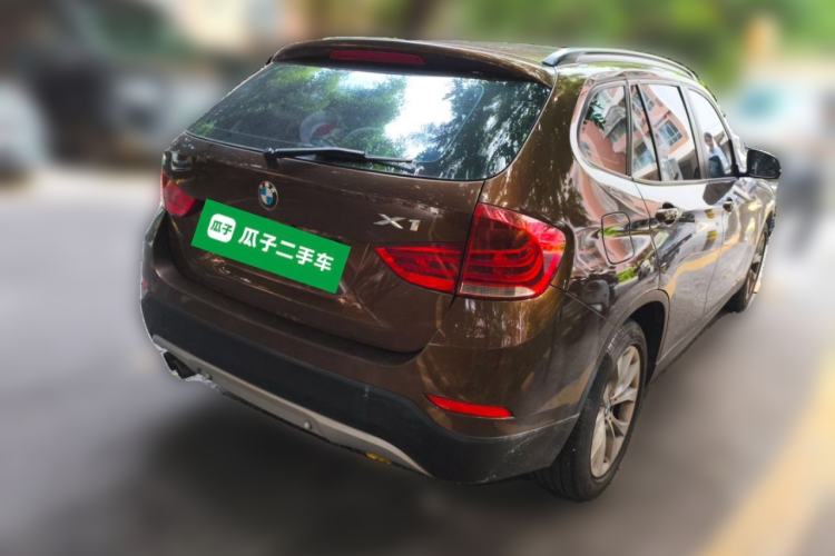 Used BMW X1 2014 sDrive18i Leading Model Rear Right 45 Deg