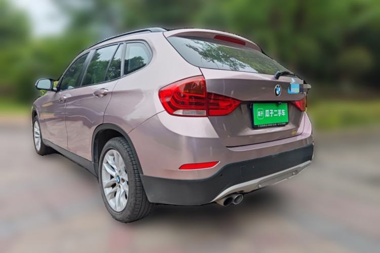 Used BMW X1 2014 sDrive18i Leading Model Rear Left 45 Deg