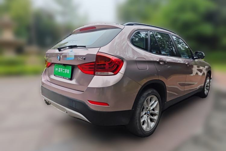 Used BMW X1 2014 sDrive18i Leading Model Rear Right 45 Deg
