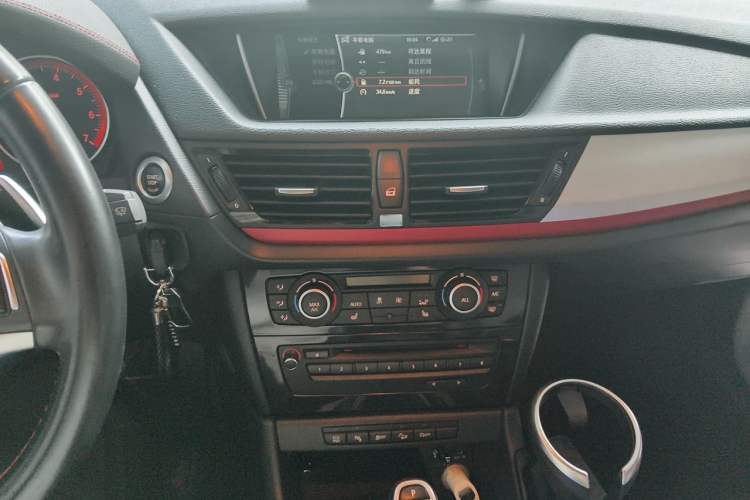 Used BMW X1 2014 xDrive20i Sports Design Package Audio And AC Panel