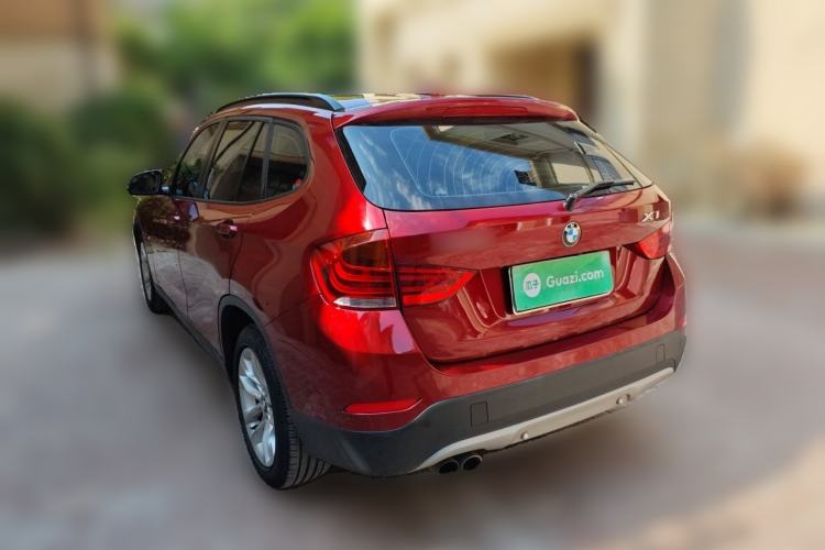 Used BMW X1 2014 sDrive18i Leading Model Rear Left 45 Deg