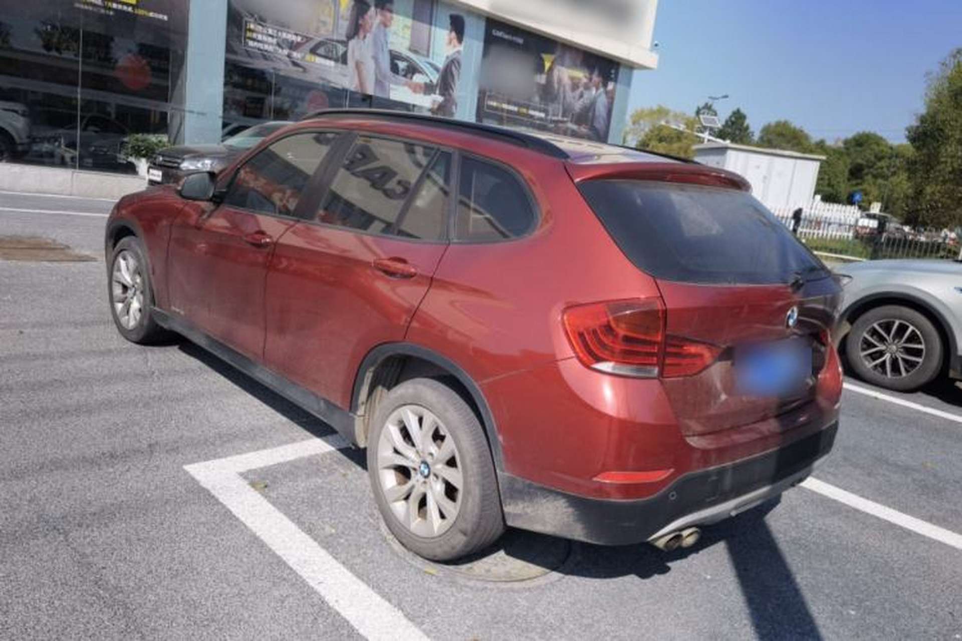 Used BMW X1 2014 sDrive18i Fashion Model Rear Left 45 Deg
