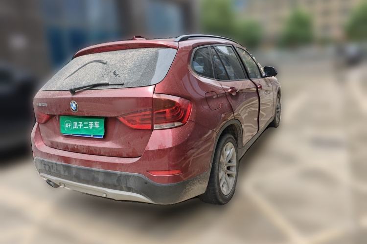 Used BMW X1 2014 sDrive18i Leading Model Rear Right 45 Deg