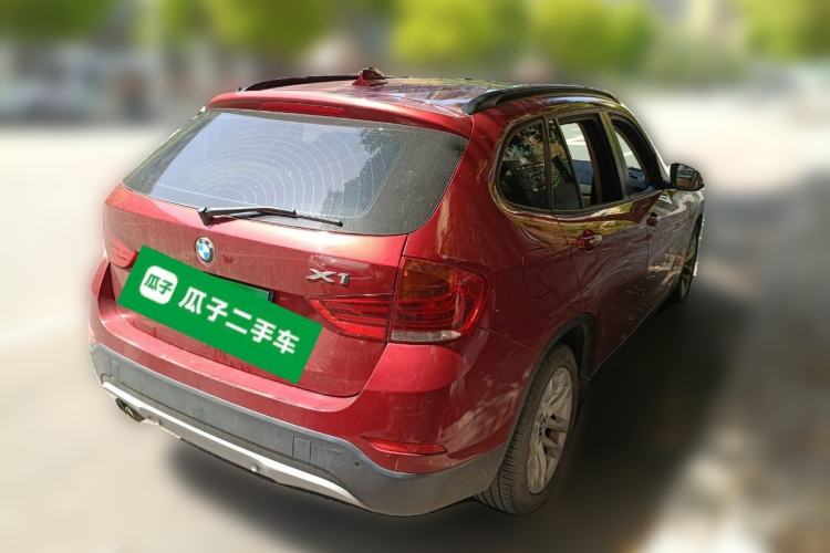 Used BMW X1 2014 sDrive18i Leading Model Rear Right 45 Deg