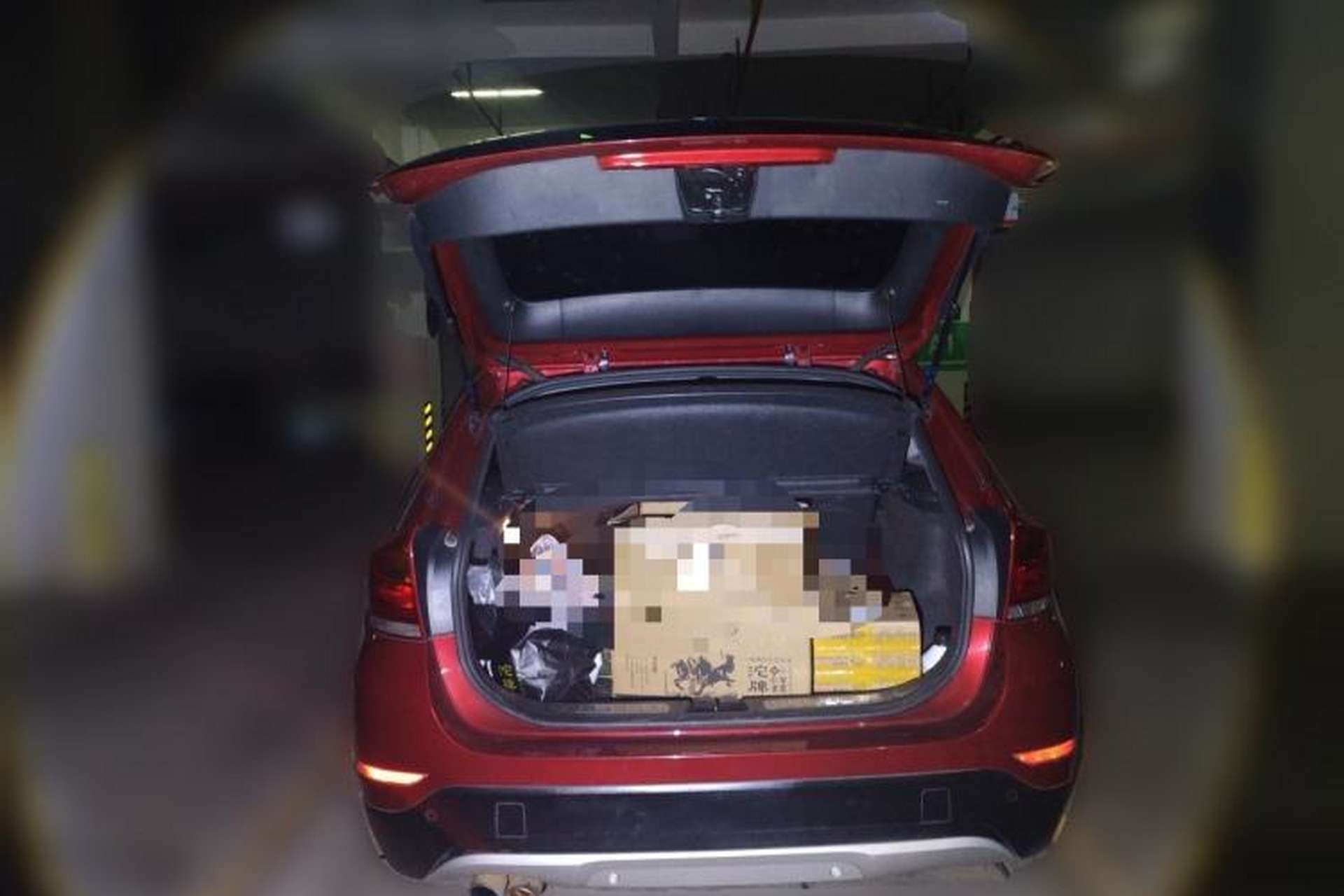 Used BMW X1 2014 sDrive18i Fashion Model Trunk