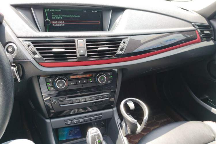 Used BMW X1 2014 sDrive18i Sports Design Package Audio And AC Panel