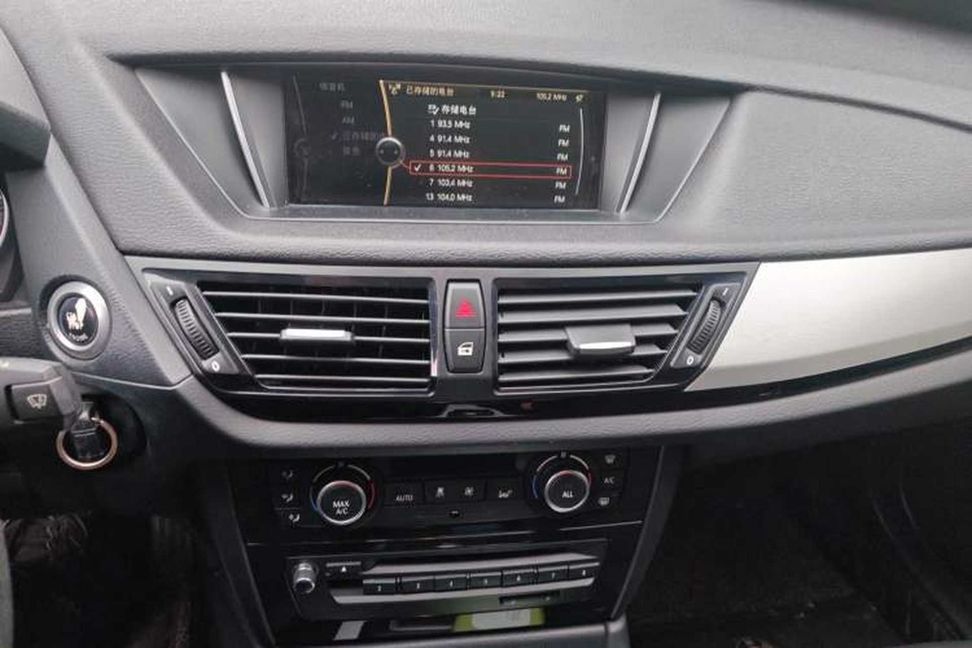 Used BMW X1 2014 sDrive18i Leading Model Audio And AC Panel