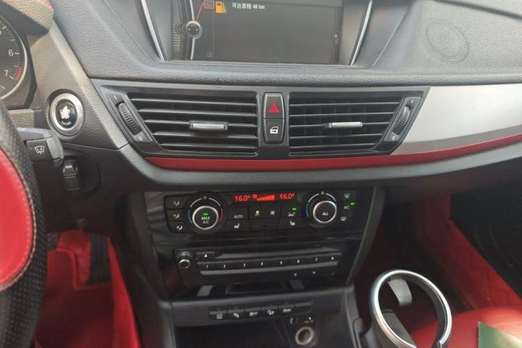 Used BMW X1 2014 xDrive20i Sports Design Package Audio And AC Panel