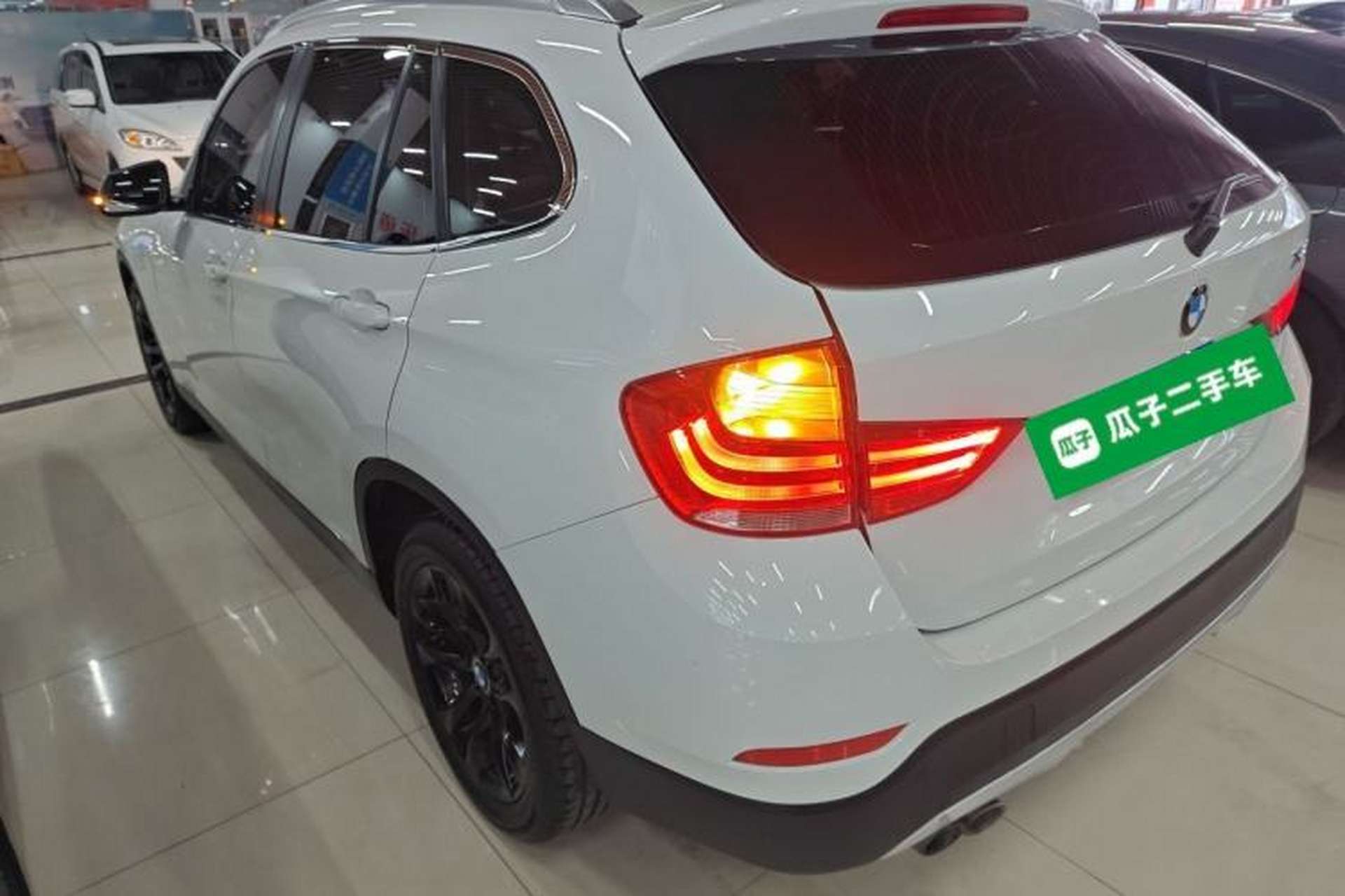 Used BMW X1 2014 sDrive18i Leading Model Rear Left 45 Deg