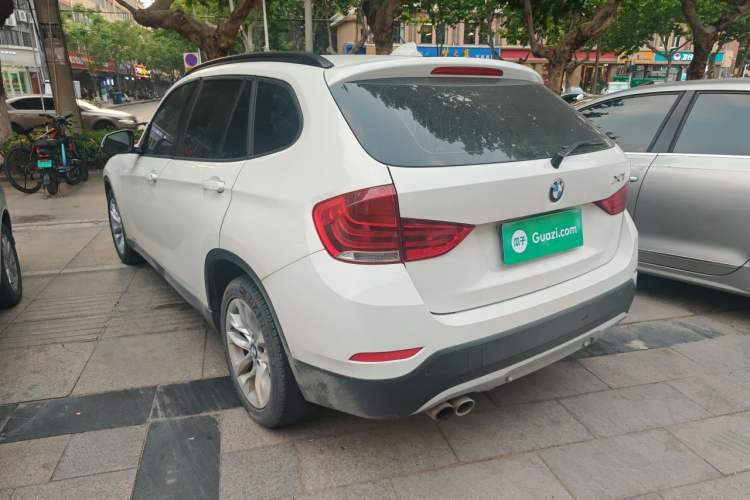 Used BMW X1 2014 sDrive18i Leading Model Rear Left 45 Deg